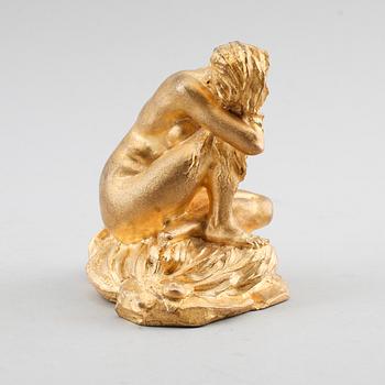 SKULPTUR, förgylld brons, signerad Maillard.