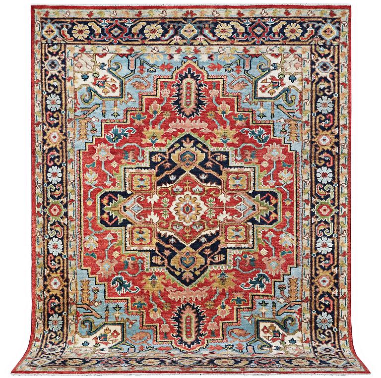 A Mamluk design carpet, c. 313 x 273 cm.