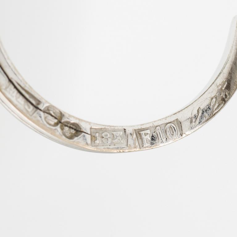 Ring, Sandström & de Wit, 18K white gold with brilliant-cut diamond 0.25 carat.