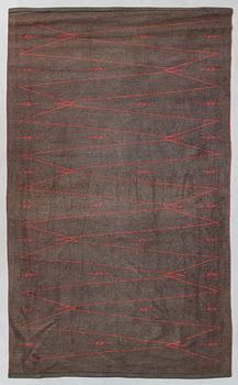 Aappo Härkönen, matta, "Trilli", Mattokutomo Oy, 1960-tal. Ca 260x155 cm.