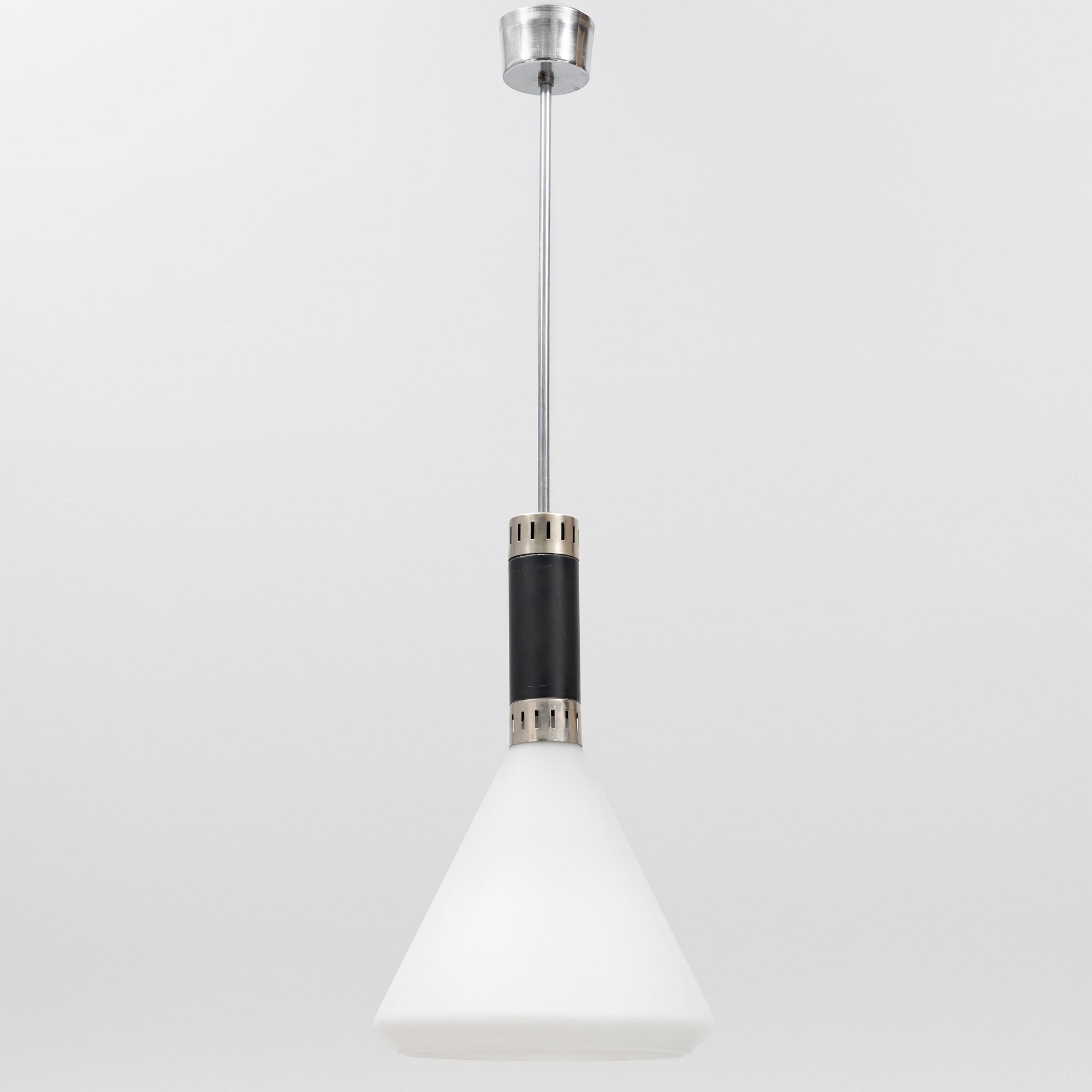 A ceiling lamp, attributed to Stilnovo, 1960's/70's.