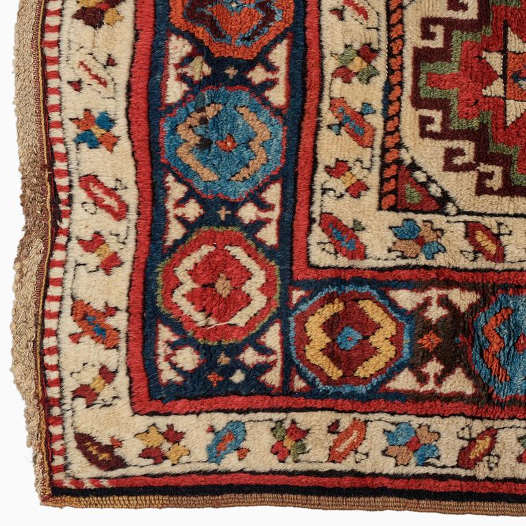 An antique Moghan 'Long rug', Kazak region South Caucasus, ca 360 x 106,5 cm.