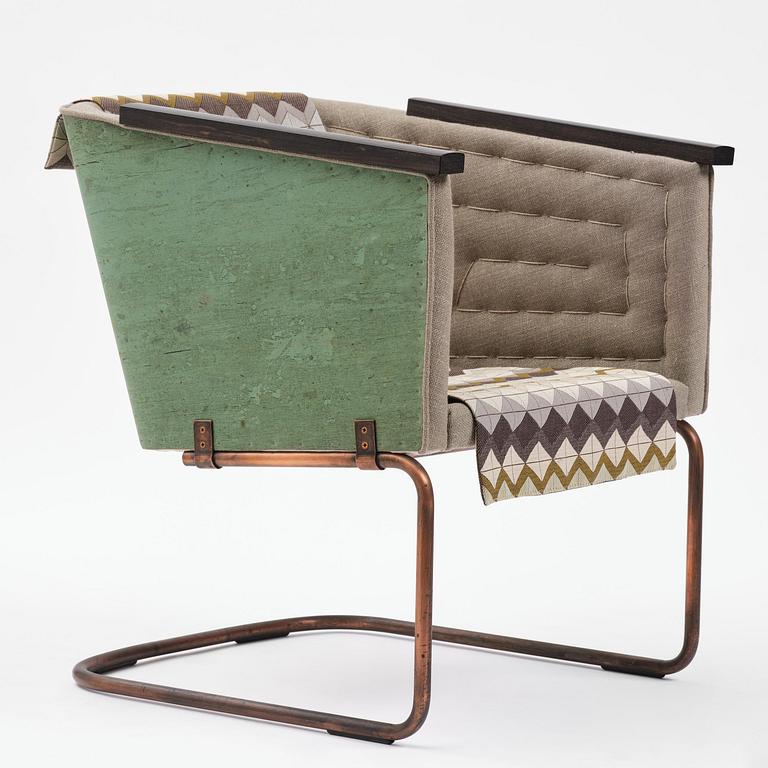 Mats Theselius, an "Hommage à Sigurd Lewerentz" armchair, ed. 3/123, Källemo, Värnamo, post 2012.