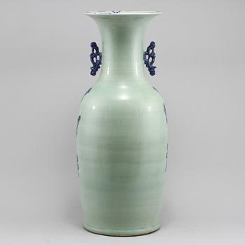 GOLVVAS, porslin, Kina, 1800-tal.