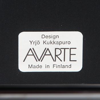 Yrjö Kukkapuro, A 1980s  'Experiment' open armchair for Avarte, Finland.