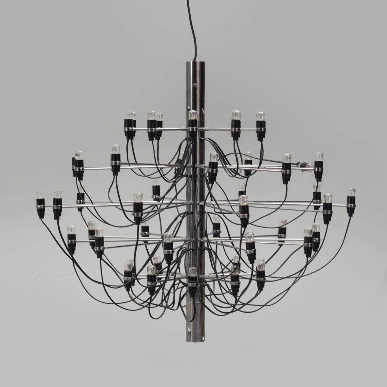 A'2097-50' ceiling light by Gino Sarfatti, Arteluce/Flos, Italy.