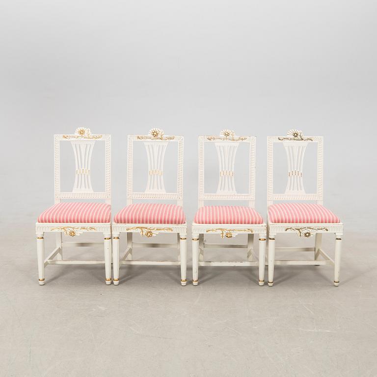 Chairs 8 pcs Empire and Empire style 18th/19th century.