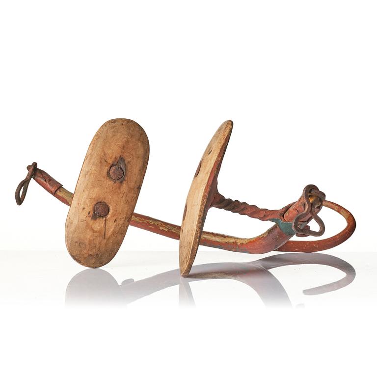 A Swedish part horse harness, 18th / 19th century.