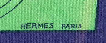 SCARF, "Ex Libris", Hermès.