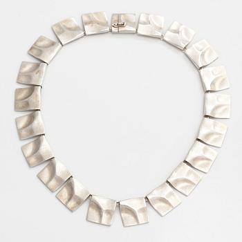 Björn Weckström, collier, Galaktiska toppar, silver, Lapponia 2006.