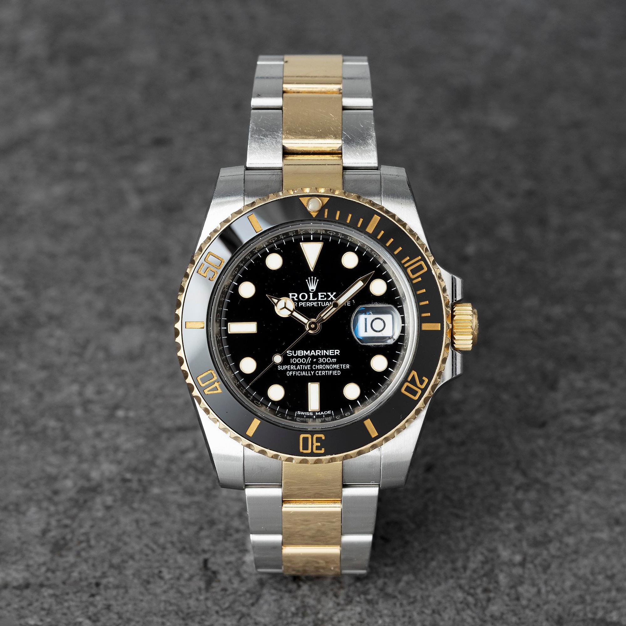 Rolex, Submariner, ca 2016.