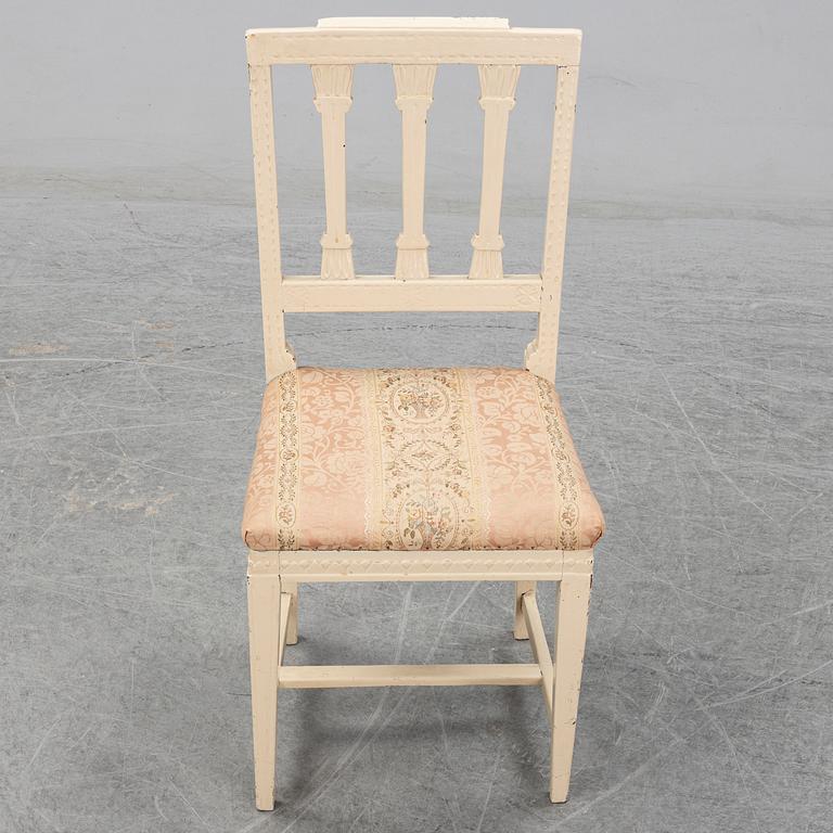 STOLAR 2 st, 1800-talets början och TABURETT, 1900-talets början.