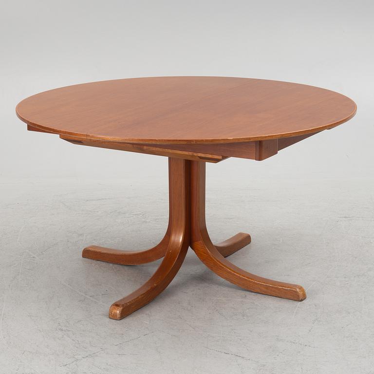 Josef Frank, a model 771 dining table, Firma Svenskt Tenn, Sweden, before 1985.