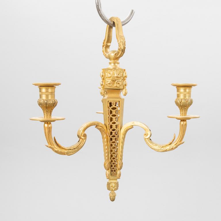 Chandelier Louis XVI style, 19th century latter part.