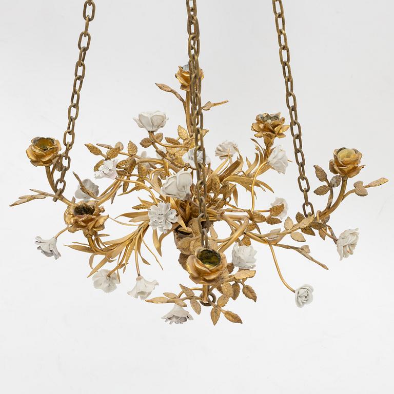 A French late 19th century chandelier.