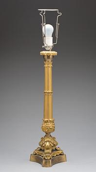 BORDSLAMPA, empirestil, 1800-talets andra hälft.
