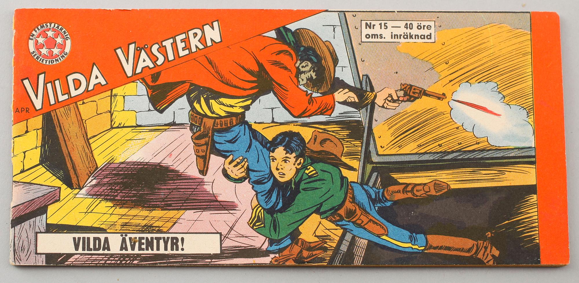 SERIETIDNINGAR, ca 80 st, 1960-tal.