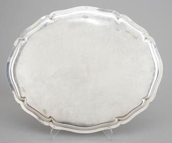 BRICKA, nysilver, 1900-talets första hälft.