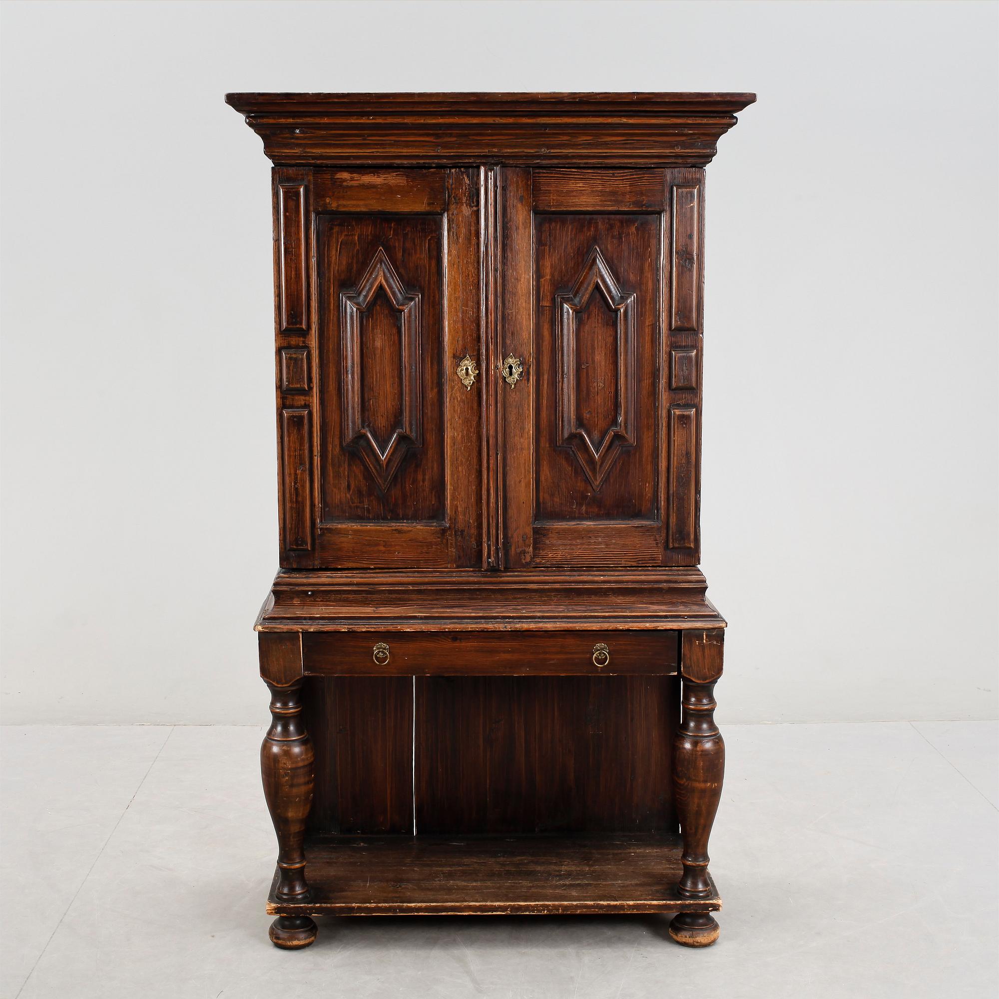 SKÅP, barock, 1700-tal.