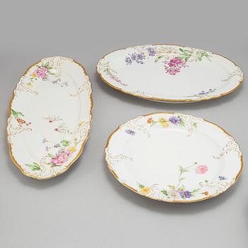 A 58 pcs Royal Copenhagen porcelain dinner service around 1900.