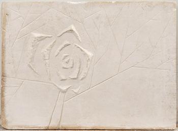 Arne Jones, relief, "Rose".