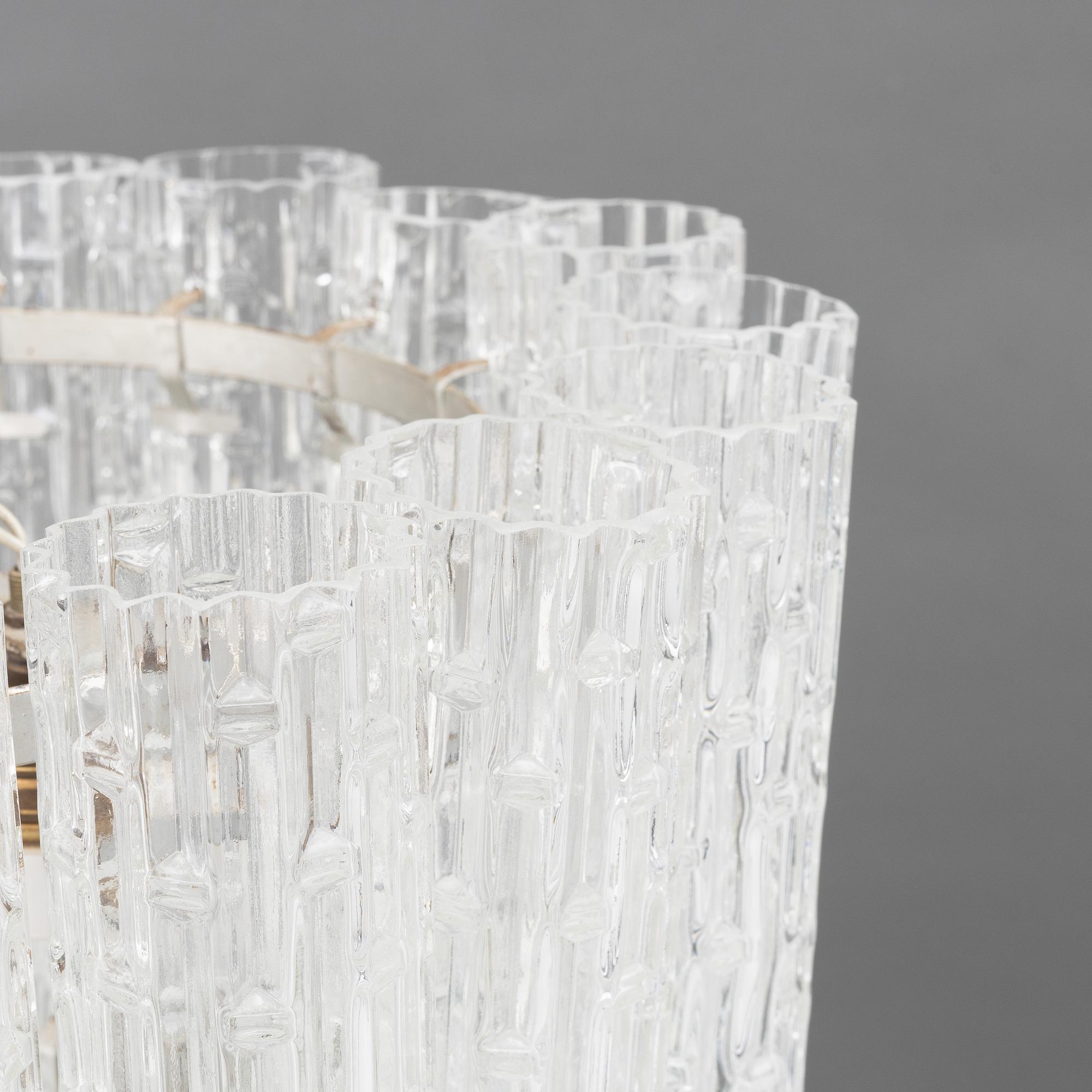 A chandelier, late 20th Century.