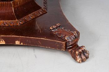 SOFFMÖBLEMANG, 6 delar, biedermeier/biedermeierstil, mahognyfanerad, Ryssland 1800-tal samt 1900-talets början.