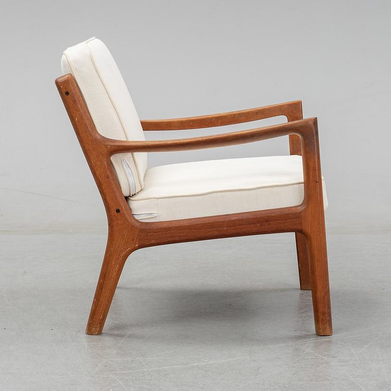 Ole Wanscher, easy chair, model 166, second half of the 20th century.