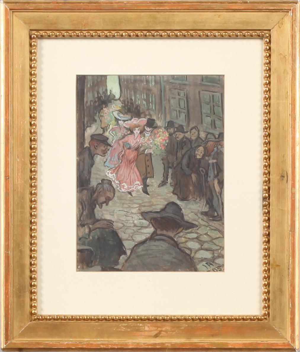 IVAR AROSENIUS, blandteknik, monogramsignerad och daterad -05.