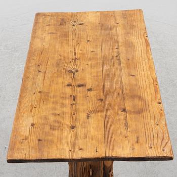 Dining group, 5 pieces, cabin furniture, mid-20th century.