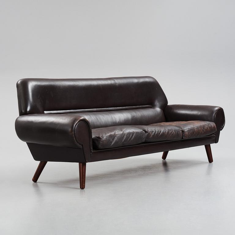 Kurt Østervig, soffa, "modell 14", Ryesberg Møbler, Danmark 1960-tal.