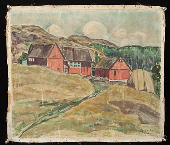 AGDA HOLST, olja på duk, signerad och daterad 1926.