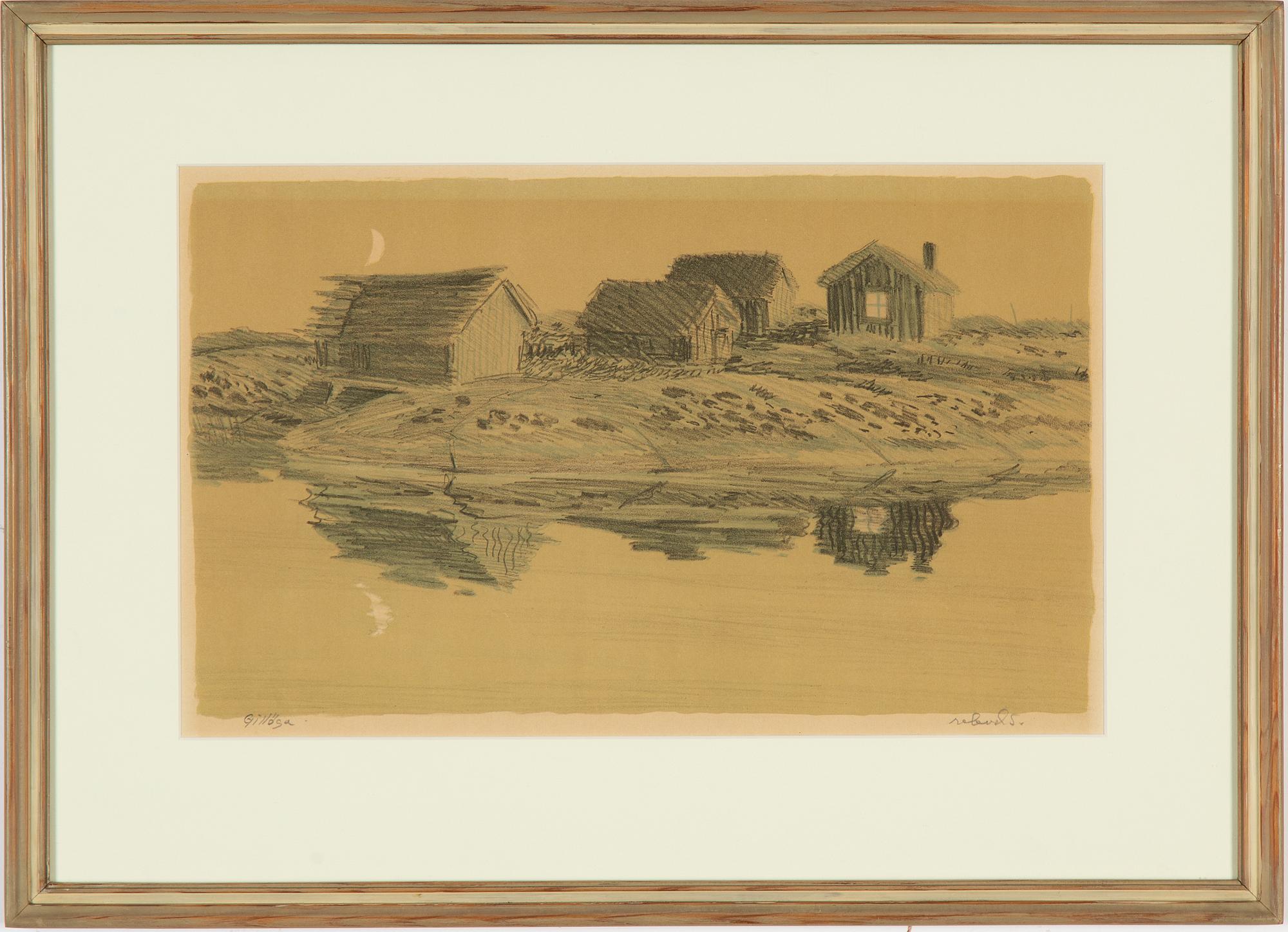 3 lithographs in colors, signed and one numbered.