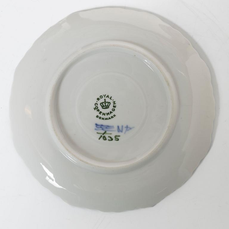 Royal Copenhagen, a 32-piece coffee service, 'Blue Fluted', Denmark.