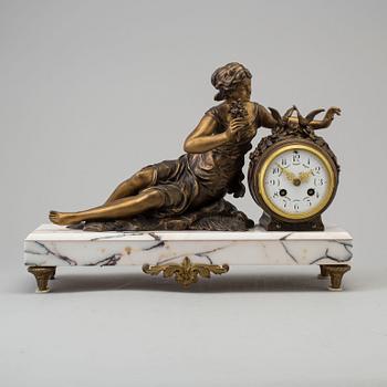 a circa 1900 mantle clock, marked Ruffony.