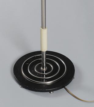 A Bo Notini floor lamp, Böhlmarks, Stockholm 1930's.