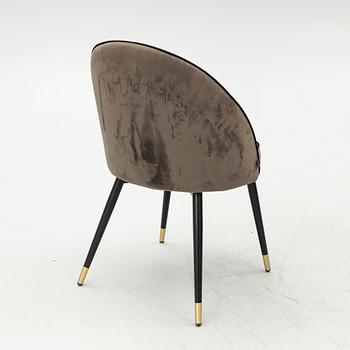 Four 'Cooper chairs, Eichholtz, contemporary.