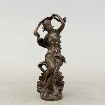 JEAN-BAPTISTE GERMAIN, after, bronze sculpture, 20th century.