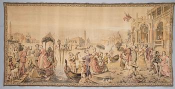 VÄVD TAPET, 1900-talets mitt. Ca 137 x 275.