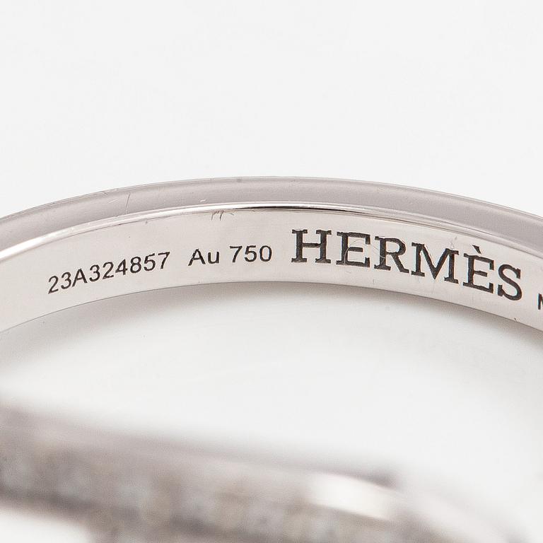 Hermès, ring, "Chaine d'Ancre Contour", 18K vitguld och diamanter.