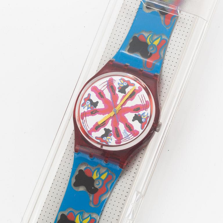 Swatch, Chiccirichi, wristwatch, 34 mm.