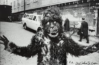 Carl Johan De Geer, The Monkey Saba, From "Tårtan", 1972.