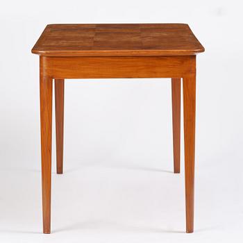 Oscar Nilsson, a mahogany desk, cabinetmaker Allan Lindgren, Stockholm, 1938.