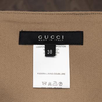 Gucci, a wool skirt, size 38.
