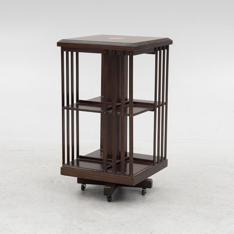 A revolving bookcase, England, 20th Century.