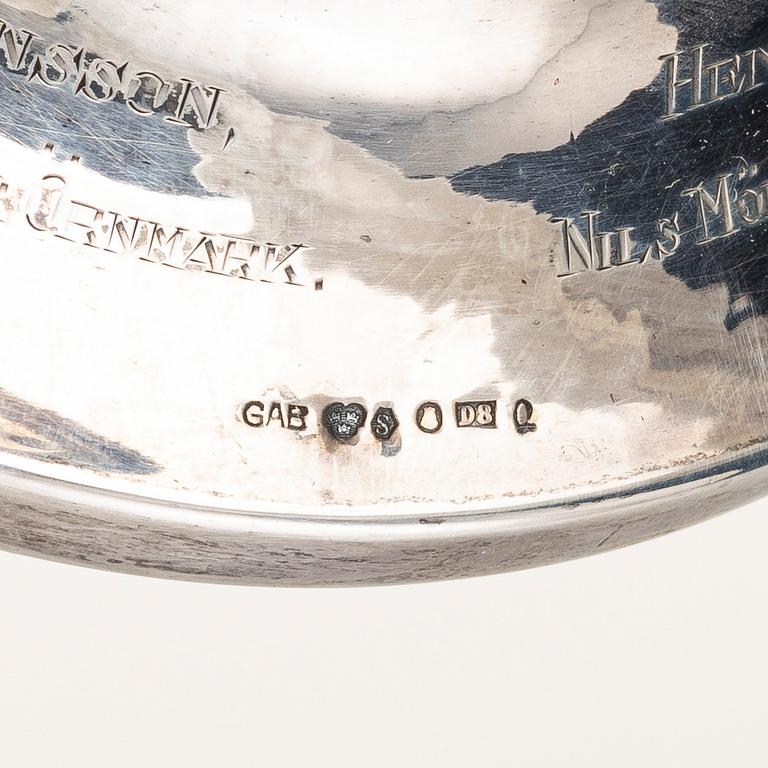 A silver bowl, GAB, Stockholm, Sweden, 1930.