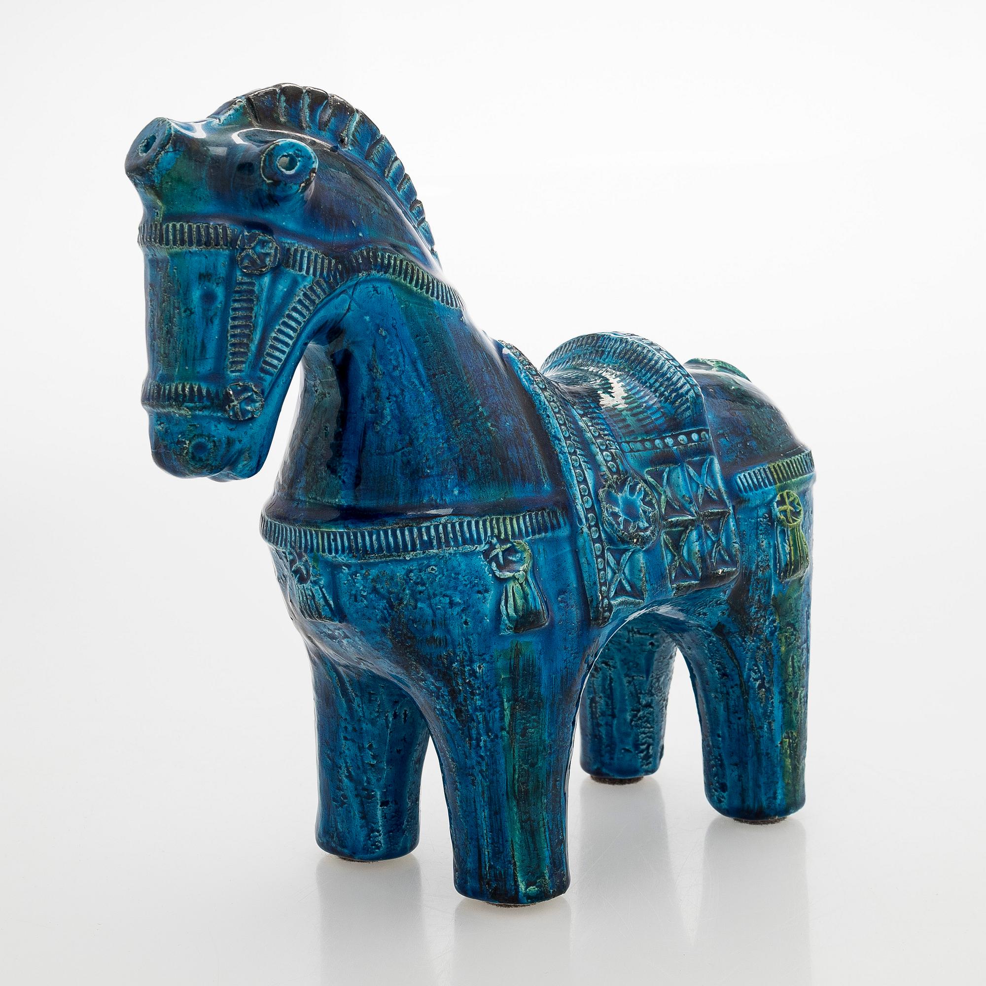 Aldo Londi, keramikskulptur, Rimini Blu-serien, Bitossi, Montelupo Fiorentino Italien 1963-65.