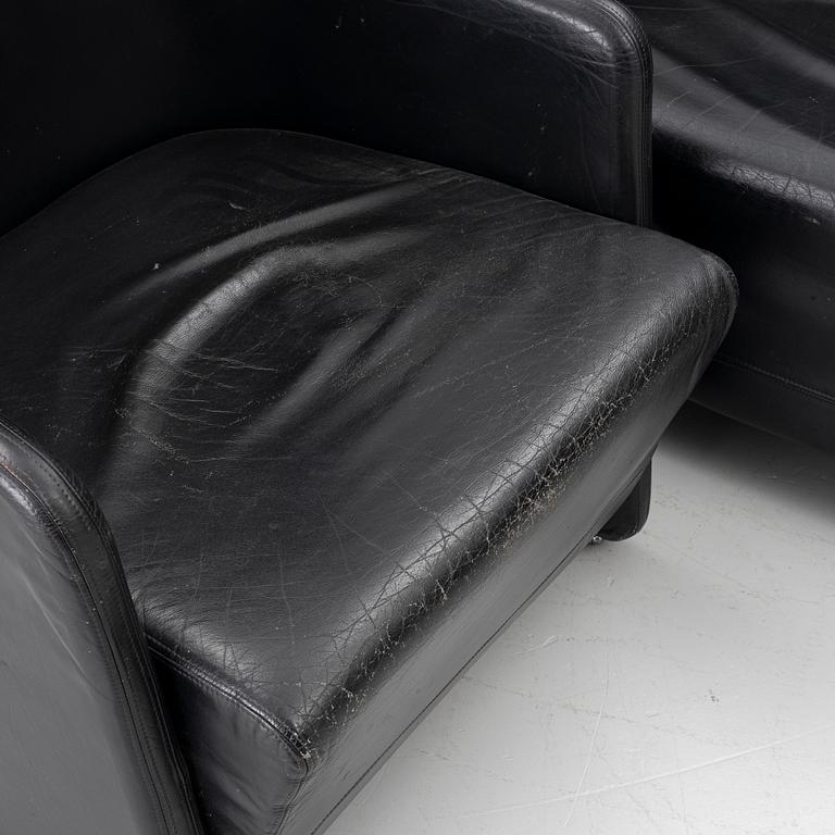 Börge Lindau, Armchairs, a pair, "Solo XL", late 20th century.
