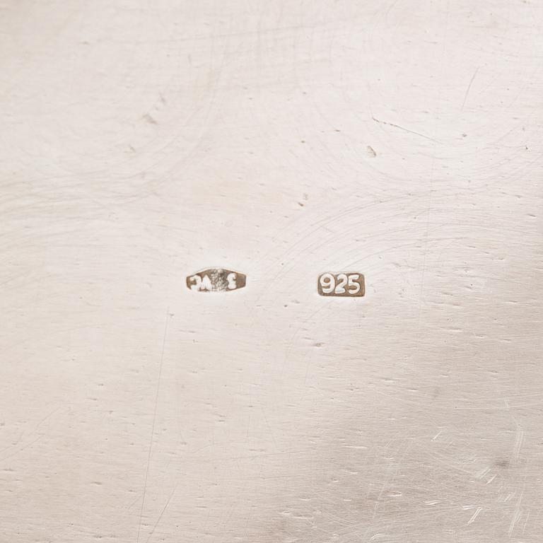 FAT, silver, Italien 1944-68. Finska kontrollstämplar.