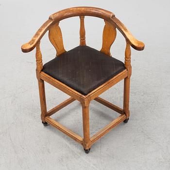 A Swedish mid 18th Century armchair.